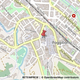 Mappa Via Roma, 53036 Poggibonsi SI, Italia, 53036 Poggibonsi, Siena (Toscana)