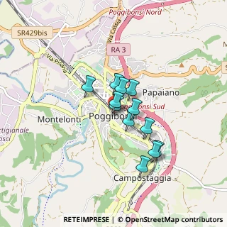 Mappa Piazza Giuseppe Mazzini, 53036 Poggibonsi SI, Italia (0.59333)