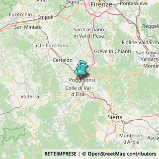 Mappa Via Botticelli, 53036 Poggibonsi SI, Italia (23.81286)