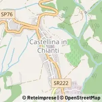 Karte Castellina in Chianti