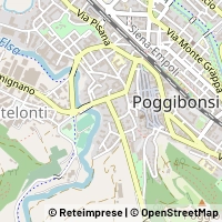 Map Poggibonsi