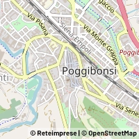Mapa Poggibonsi