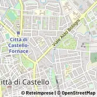 Kaart Città di Castello