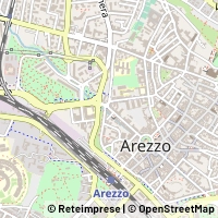 Hartă Arezzo