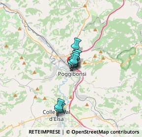 Mappa Via Gorizia, 53036 Poggibonsi SI, Italia (1.87364)