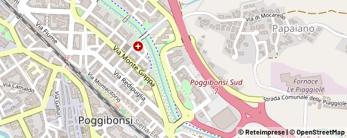 Mappa Poggibonsi