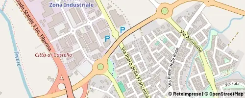 Mappa Città di Castello