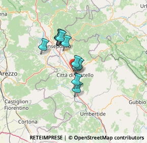 Mappa Via Guernica, 06012 Città di Castello PG, Italia (9.52417)