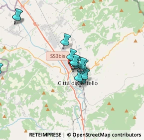 Mappa Via P. Della Francesca, 06012 Città di Castello PG, Italia (2.78077)