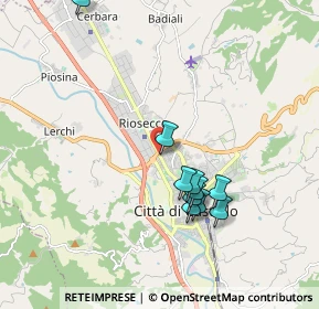 Mappa Via P. Della Francesca, 06012 Città di Castello PG, Italia (2.08545)