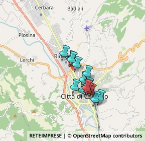Mappa Via Guernica, 06012 Città di Castello PG, Italia (1.26267)