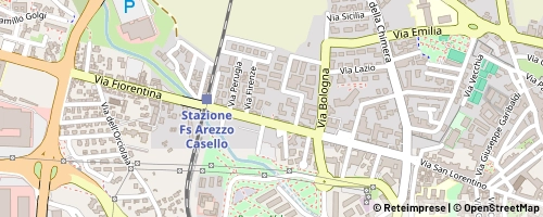 Mappa Arezzo