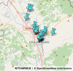 Mappa Via dei Pioppi, 06012 Città di Castello PG, Italia (1.846)