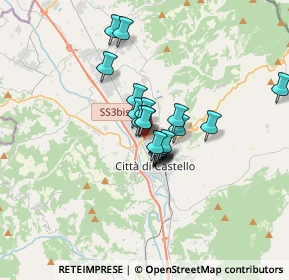 Mappa Via dei Pioppi, 06012 Città di Castello PG, Italia (2.181)