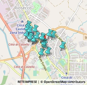Mappa Via dei Pioppi, 06012 Città di Castello PG, Italia (0.29)