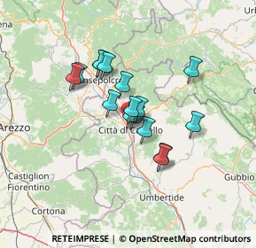 Mappa Via dei Pioppi, 06012 Città di Castello PG, Italia (9.90313)