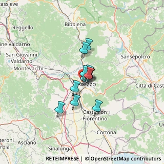 Mappa Via Giovan Battista Morgagni, 52100 Arezzo AR, Italia (7.25417)