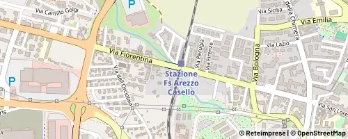 Mappa Arezzo