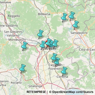 Mappa Via Fratelli Lebole, 52100 Arezzo AR, Italia (14.77462)