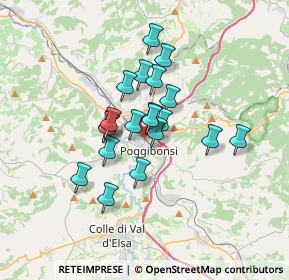 Mappa Via Privata Sardelli, 53036 Poggibonsi SI, Italia (2.539)