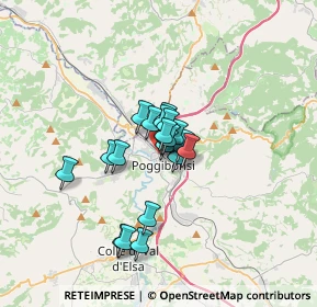 Mappa Via Privata Sardelli, 53036 Poggibonsi SI, Italia (2.0825)