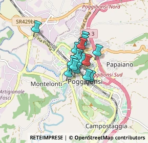 Mappa Via Privata Sardelli, 53036 Poggibonsi SI, Italia (0.44333)