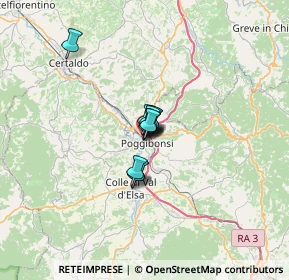 Mappa Via Privata Sardelli, 53036 Poggibonsi SI, Italia (2.81182)
