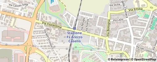 Mappa Arezzo