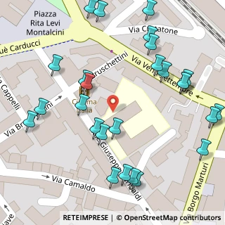 Mappa Viale Giuseppe Garibaldi, 53036 Poggibonsi SI, Italia (0.085)