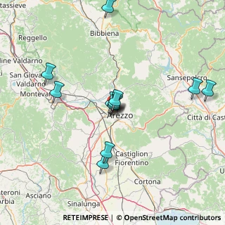 Mappa Via Albert Einstein, 52100 Arezzo AR, Italia (13.95583)