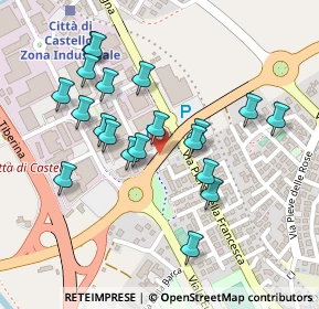 Mappa Via A. Grandi 7 Ang, 06012 Città di Castello PG, Italia (0.2325)