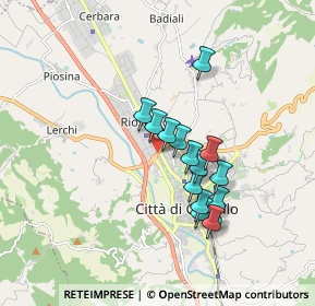 Mappa Via A. Grandi 7 Ang, 06012 Città di Castello PG, Italia (1.46067)