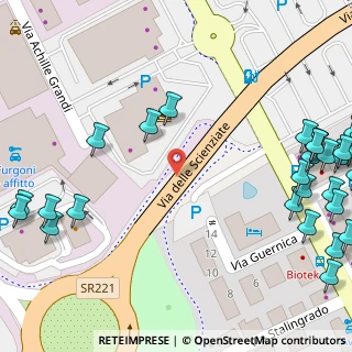 Mappa Via A. Grandi 7 Ang, 06012 Città di Castello PG, Italia (0.09286)