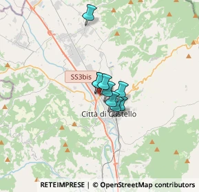 Mappa Via A. Grandi 7 Ang, 06012 Città di Castello PG, Italia (3.63)