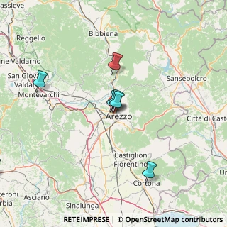 Mappa Via Lazzaro Spallanzani, 52100 Arezzo AR, Italia (38.69059)