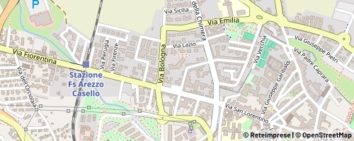 Mappa Arezzo