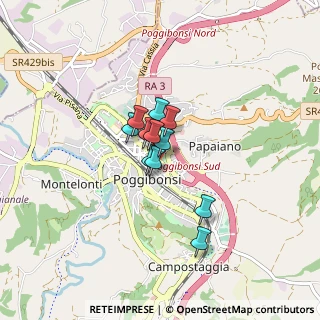 Mappa Via Martiri di Belfiore, 53036 Poggibonsi SI, Italia (0.48545)