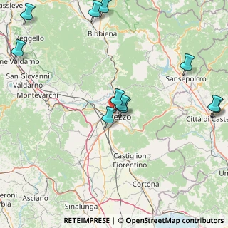 Mappa Via Enrico Fermi, 52100 Arezzo AR, Italia (20.73364)