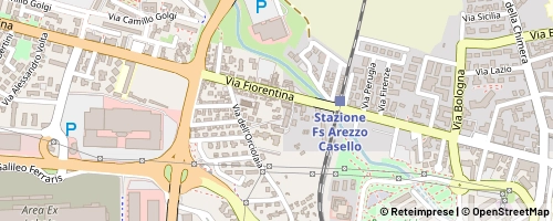 Mappa Arezzo