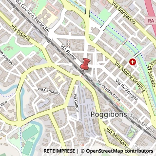 Mappa Via Gorizia,  11, 53036 Poggibonsi, Siena (Toscana)