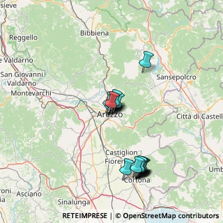 Mappa Via Guido Tarlati, 52100 Arezzo AR, Italia (12.7595)