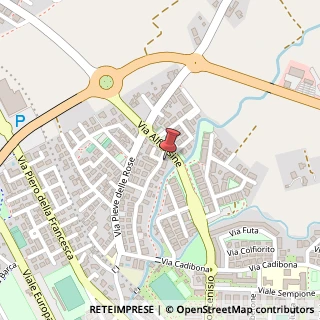 Mappa Via Volontari della Libertà, 4, 06012 Città di Castello, Perugia (Umbria)