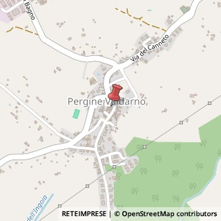 Mappa Via della Torre, 14, 52020 Pergine Valdarno, Arezzo (Toscana)