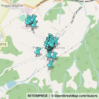 Mappa Via S. Pergentino, 52020 Pergine Valdarno AR, Italia (0.27333)