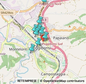 Mappa Via Risorgimento, 53036 Poggibonsi SI, Italia (0.85273)