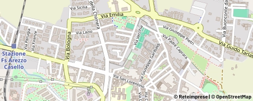Mappa Arezzo