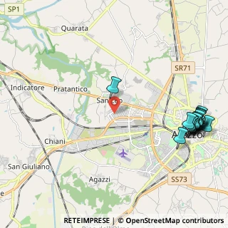 Mappa Via Louis Pasteur, 52100 Arezzo AR, Italia (2.97353)