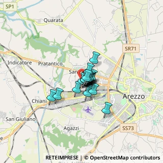 Mappa Via Louis Pasteur, 52100 Arezzo AR, Italia (0.7765)