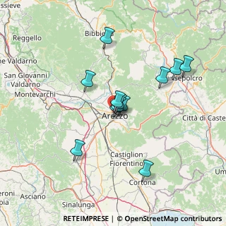 Mappa Via Bologna, 52100 Arezzo AR, Italia (11.9425)