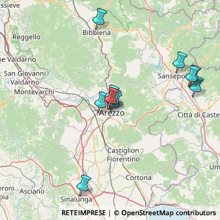 Mappa Via Bologna, 52100 Arezzo AR, Italia (15.19364)
